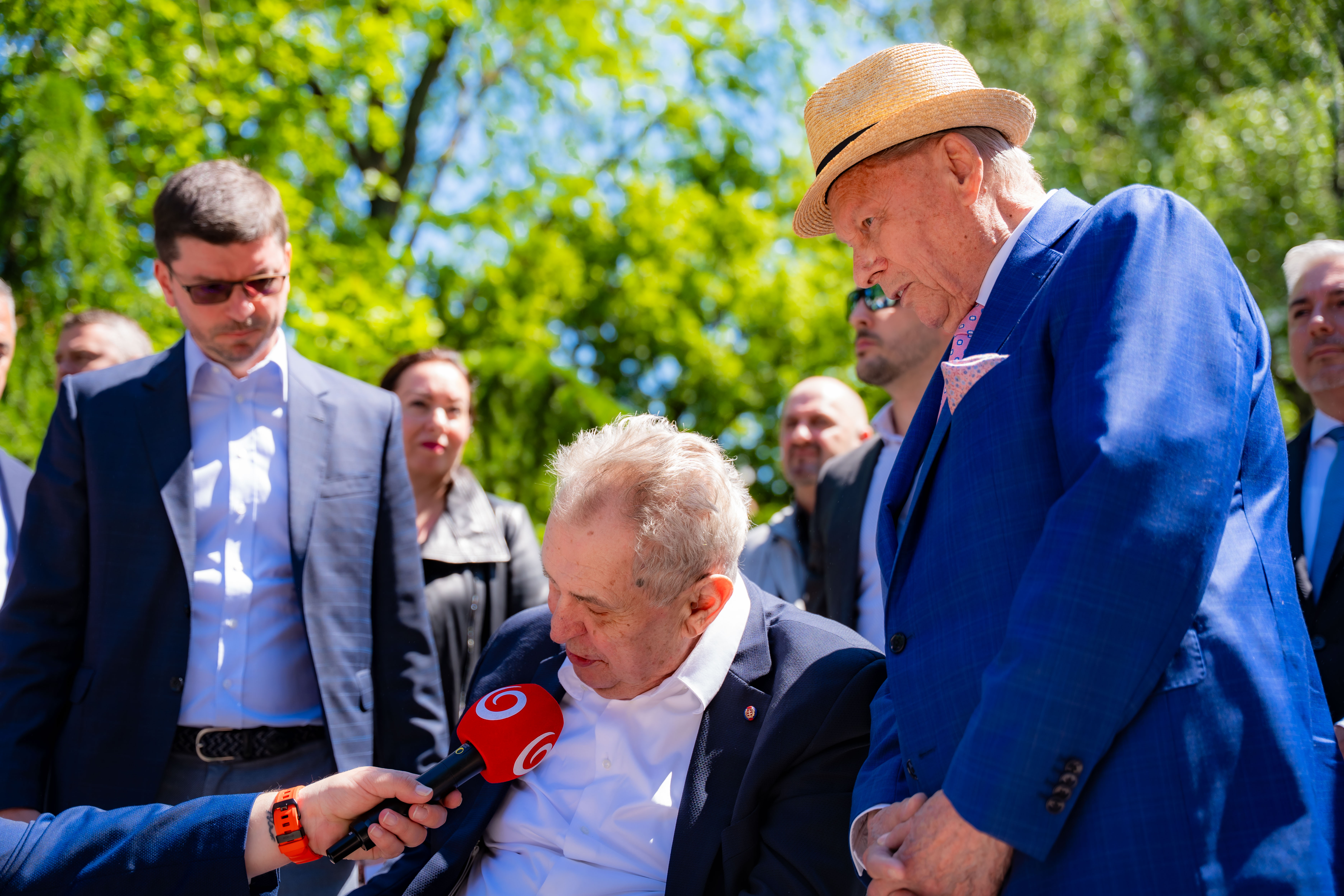 Prezident ZEMAN V Kosiciach so Schusterom -1-71